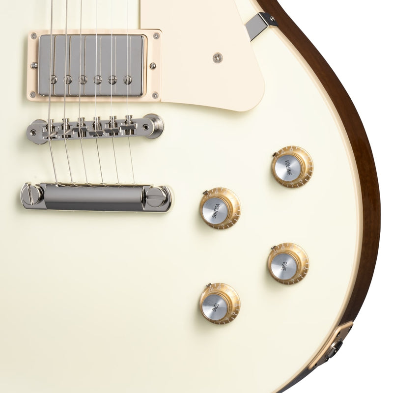 Gibson Les Paul Standard 60s Plain Top Guitar w/ Gibson Hardshell Case - Classic White