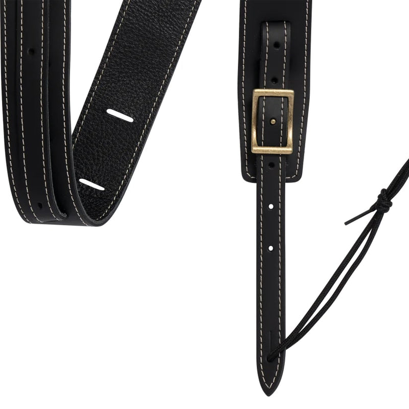 Gibson Troubador Black Guitar Strap