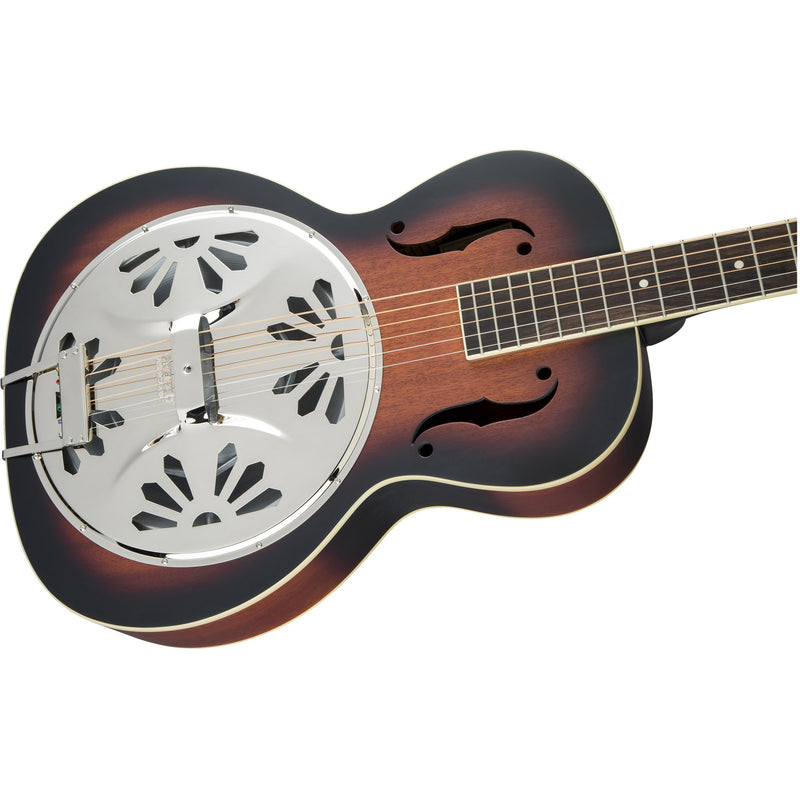 Gretsch G9220 Bobtail Round-Neck Acoustic-Electric Mahogany Resonator Guitar w/ Fishman Electronics - 2-Color Sunburst