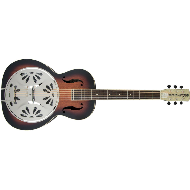 Gretsch G9220 Bobtail Round-Neck Acoustic-Electric Mahogany Resonator Guitar w/ Fishman Electronics - 2-Color Sunburst