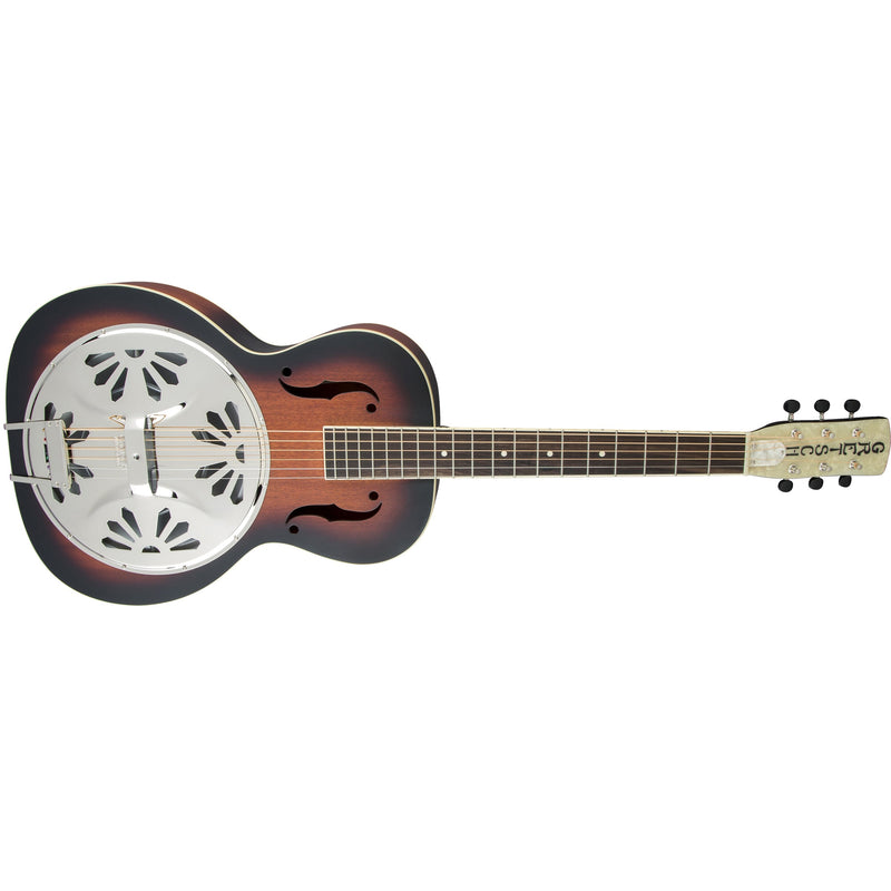 Gretsch G9220 Bobtail Round-Neck Acoustic-Electric Mahogany Resonator Guitar w/ Fishman Electronics - 2-Color Sunburst