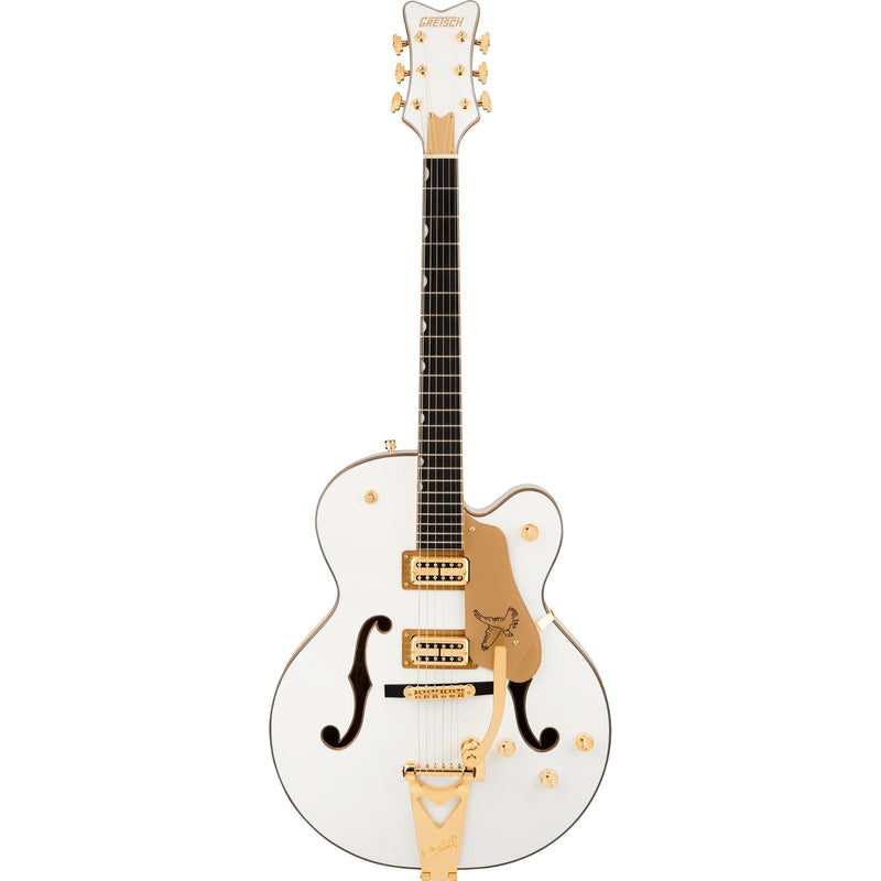 Gretsch Synchromatic Falcon Hollow Body Guitar w/ Bigsby & Hardshell Case - Snowcrest White