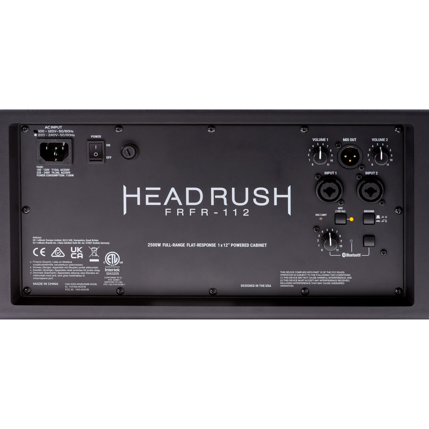 HeadRush FRFR112MK2XUS Cabinet – Motor City Guitar