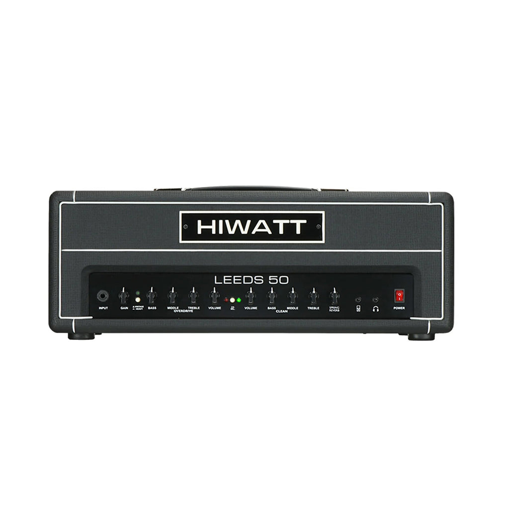 Hiwatt Leeds 50R 50-Watt Guitar Amplifier Head w/ Spring Reverb