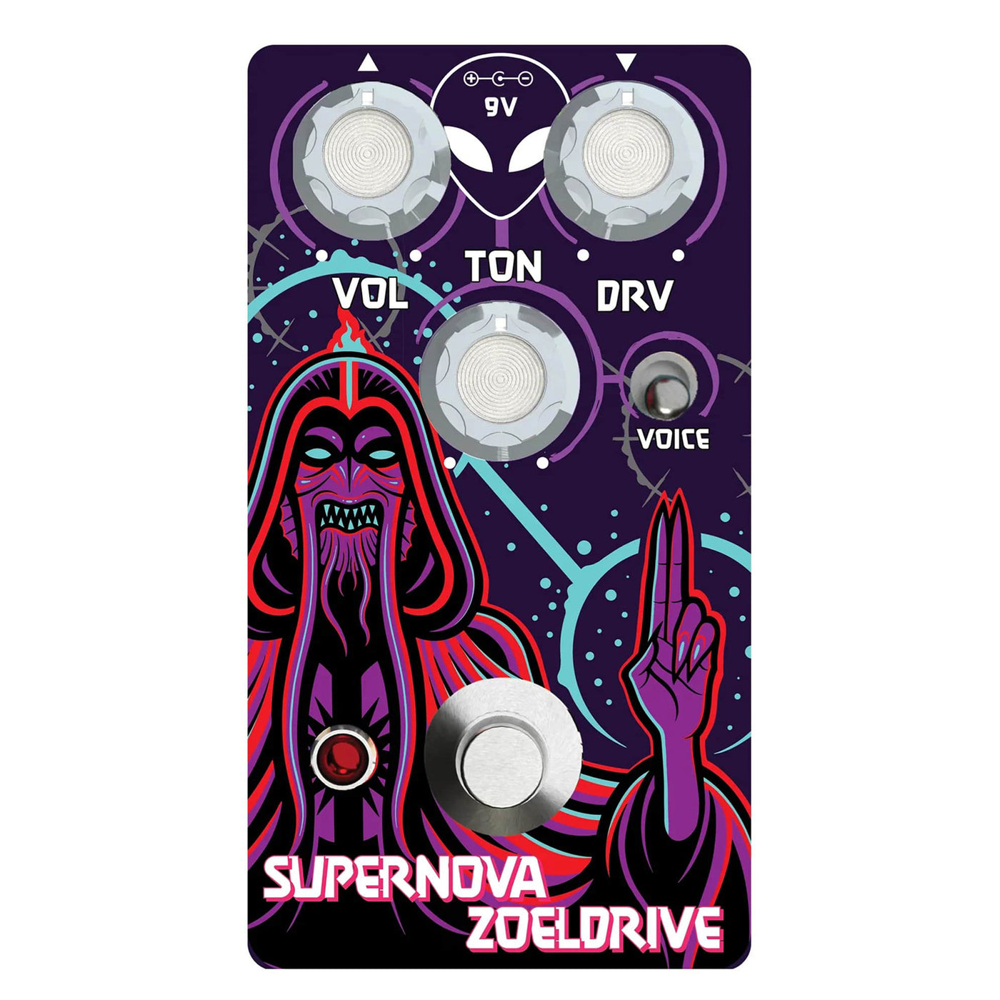 Interstellar Audio Machines Supernova Zoeldrive Overdrive Pedal New