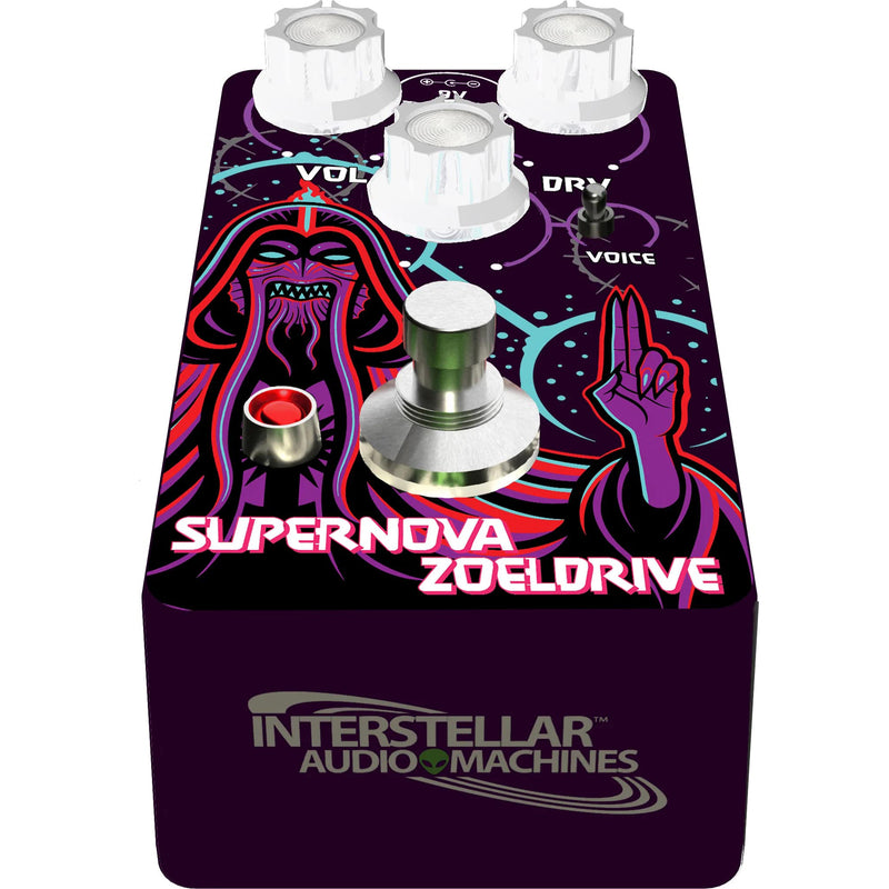 Interstellar Audio Machines Supernova Zoeldrive Overdrive Pedal