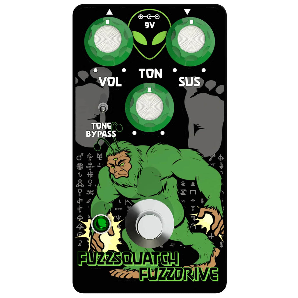 Interstellar Audio Machines Fuzzsquatch Fuzzdrive Fuzz Pedal