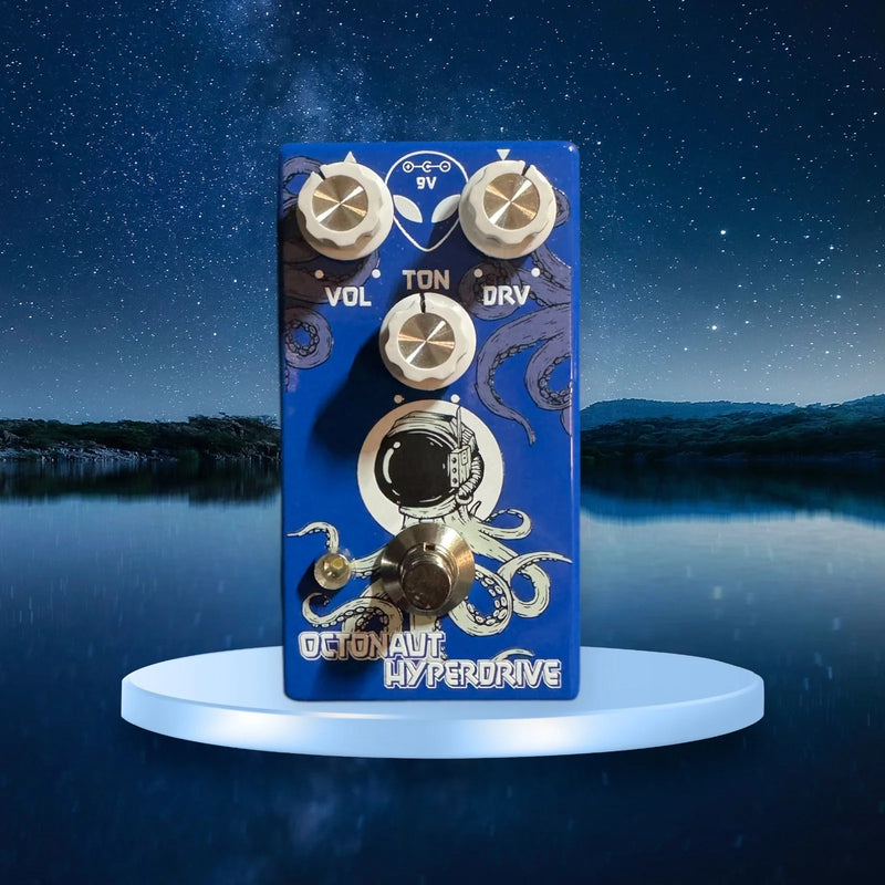 Interstellar Audio Machines Limited Edition Octonaut Hyperdrive Blue Ice Pedal