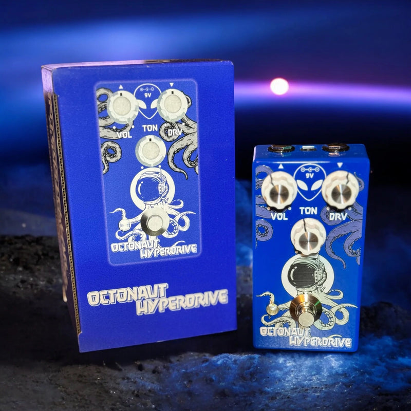 Interstellar Audio Machines Limited Edition Octonaut Hyperdrive Blue Ice Pedal