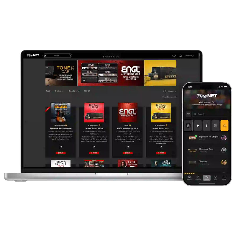 IK Multimedia TONEX Plug Headphone Amplifier