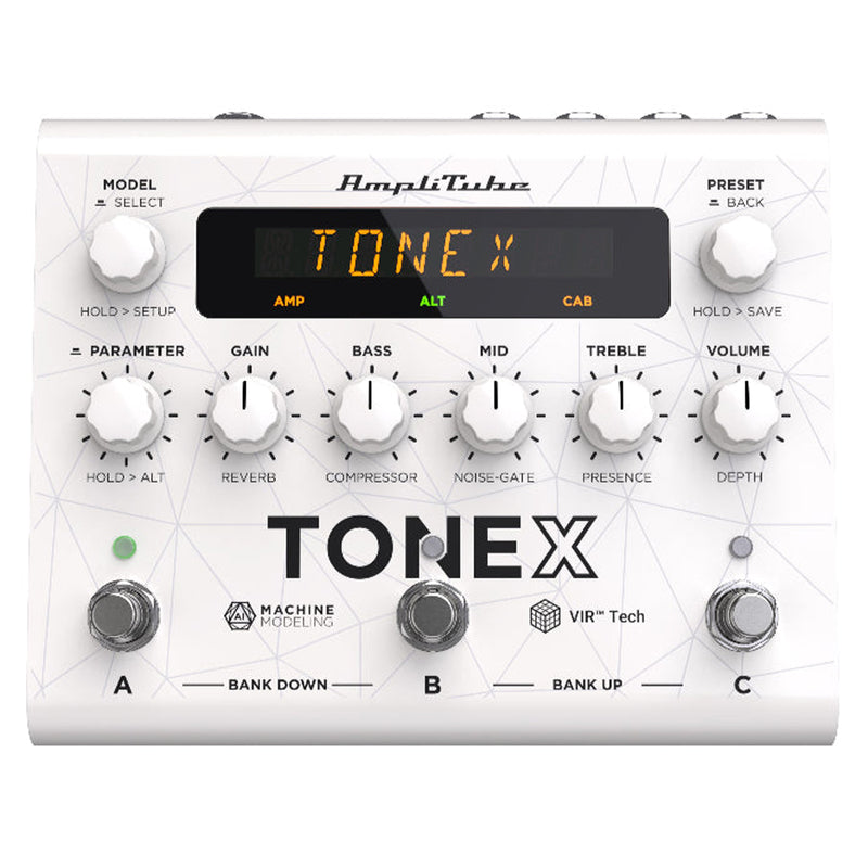 IK Multimedia TONEX Anniversary Edition Amplifier/Cabinet Modeler Multi-Effects Pedal - White