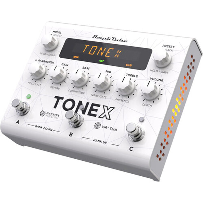 IK Multimedia TONEX Anniversary Edition Amplifier/Cabinet Modeler Multi-Effects Pedal - White