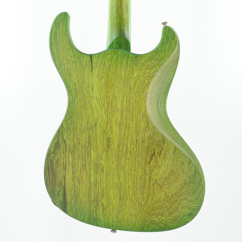 Dunable USA Custom Shop Gnarwhal Black Limba - Transparent Slime Green Burst