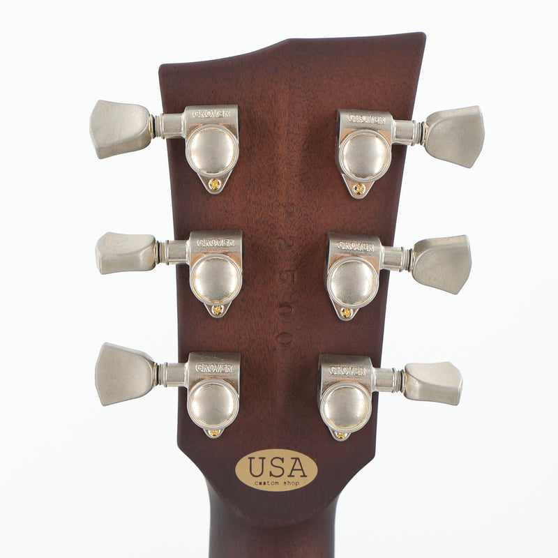 Dunable USA Custom Shop Gnarwhal Black Limba - Pearl Block - Tobacco Edge