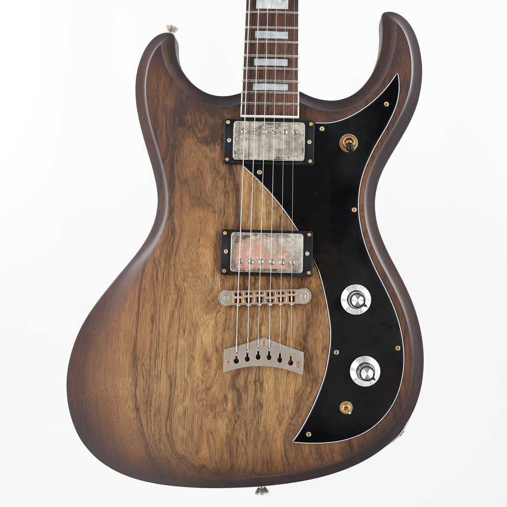 Dunable USA Custom Shop Gnarwhal Black Limba - Pearl Block - Tobacco Edge