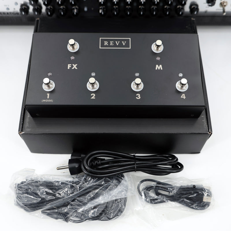 Revv Generator 120 MKIII 120-watt Tube Head 10th Anniversary - Custom Black Western Tolex