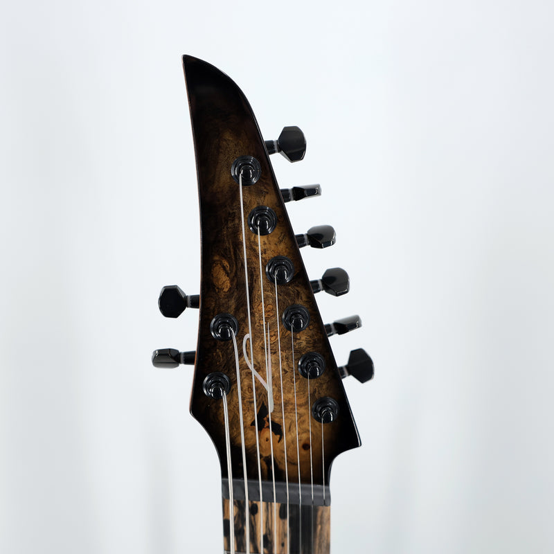 Legator Ninja N8FOD 8-String Multiscale Guitar - Gloss Buckeye Jupiter Burst