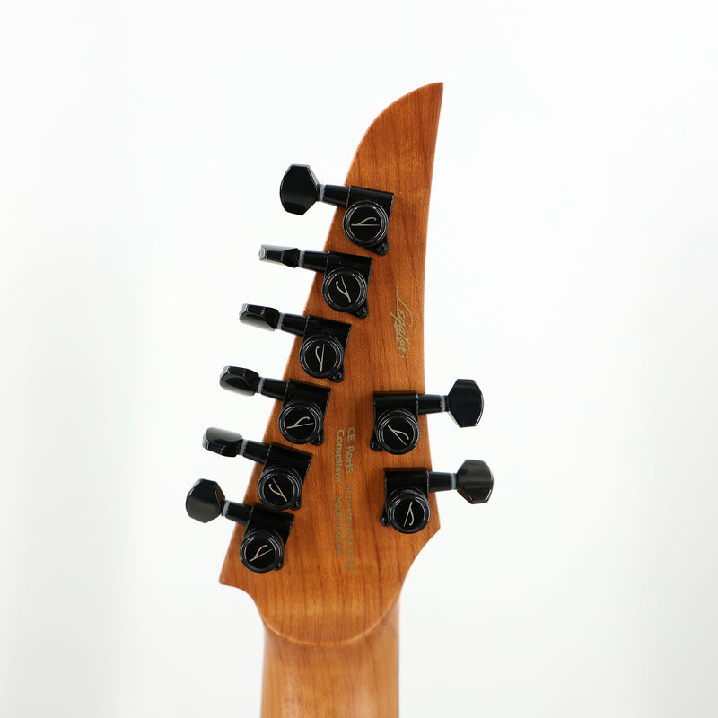 Legator Ninja N8FOD 8-String Multiscale Guitar - Gloss Buckeye Jupiter Burst