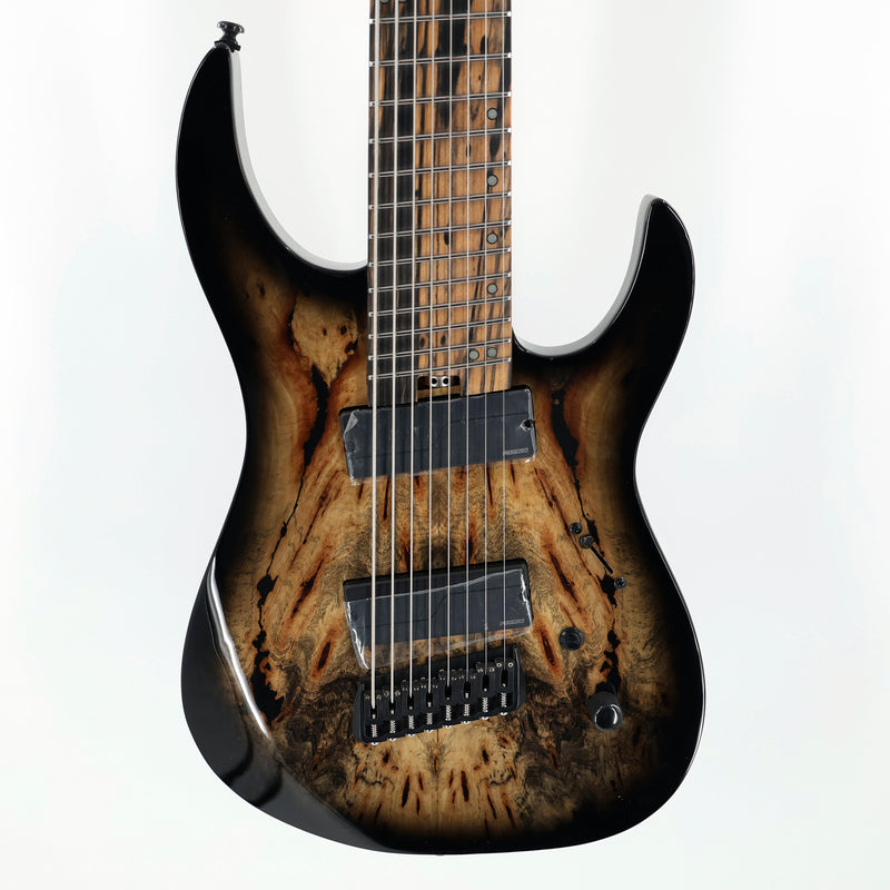 Legator Ninja N8FOD 8-String Multiscale Guitar - Gloss Buckeye Jupiter Burst
