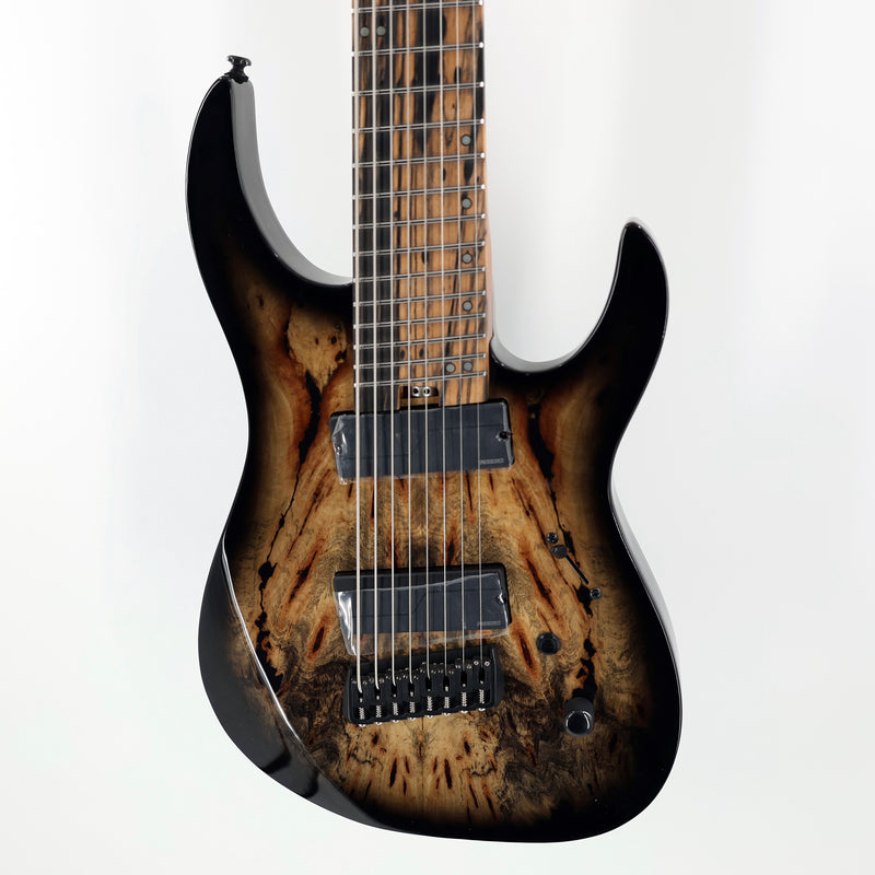Legator Ninja N8FOD 8-String Multiscale Guitar - Gloss Buckeye Jupiter Burst