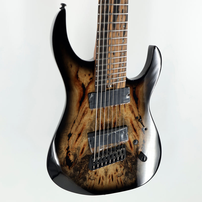 Legator Ninja N8FOD 8-String Multiscale Guitar - Gloss Buckeye Jupiter Burst