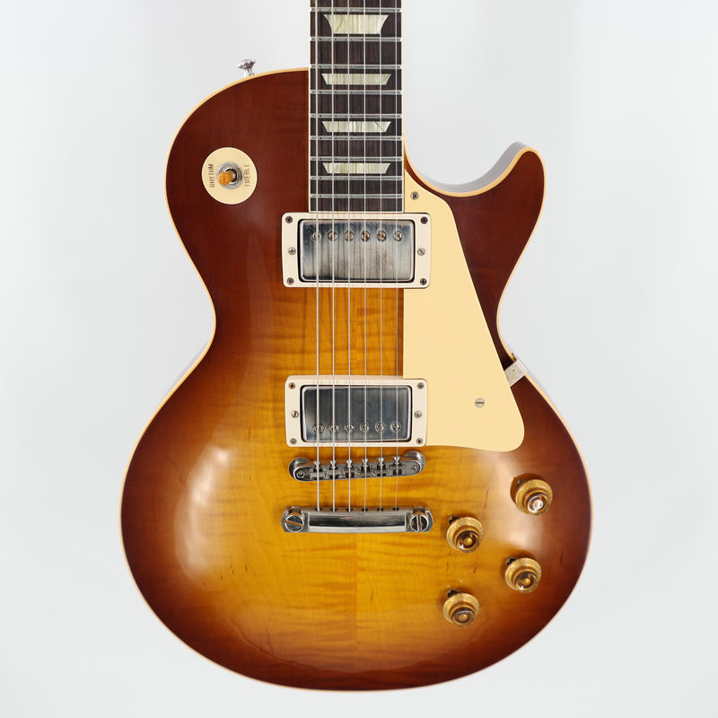 Gibson Custom Shop 1959 Les Paul Standard Reissue Electric Guitar - Iced Tea Burst, VOS