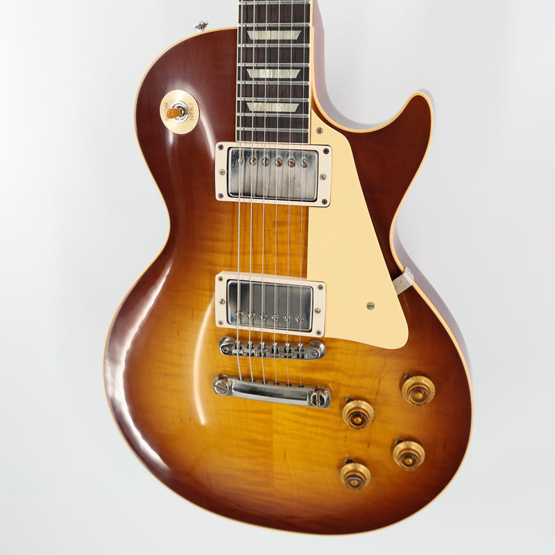 Gibson Custom Shop 1959 Les Paul Standard Reissue Electric Guitar - Iced Tea Burst, VOS