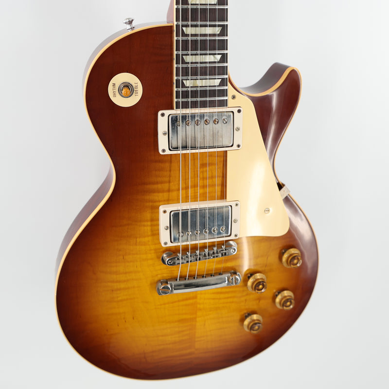 Gibson Custom Shop 1959 Les Paul Standard Reissue Electric Guitar - Iced Tea Burst, VOS