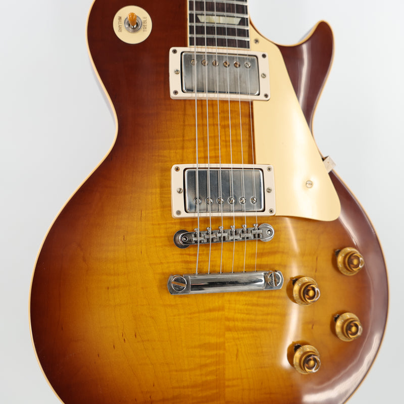 Gibson Custom Shop 1959 Les Paul Standard Reissue Electric Guitar - Iced Tea Burst, VOS