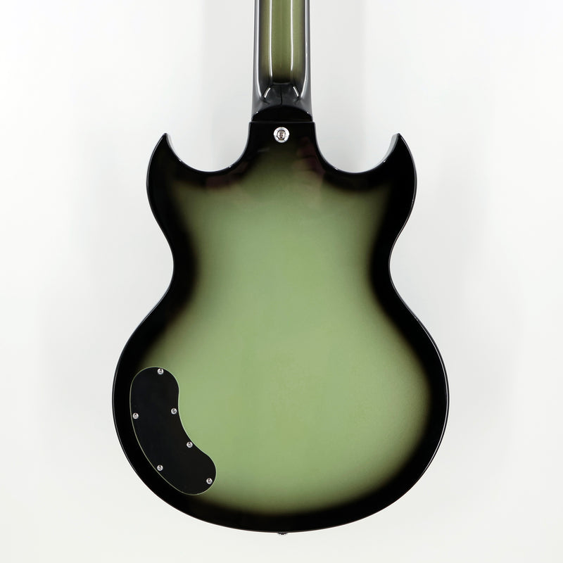 Woodrite Warlord Bass w/ Hardshell Case - Aged Silverburst