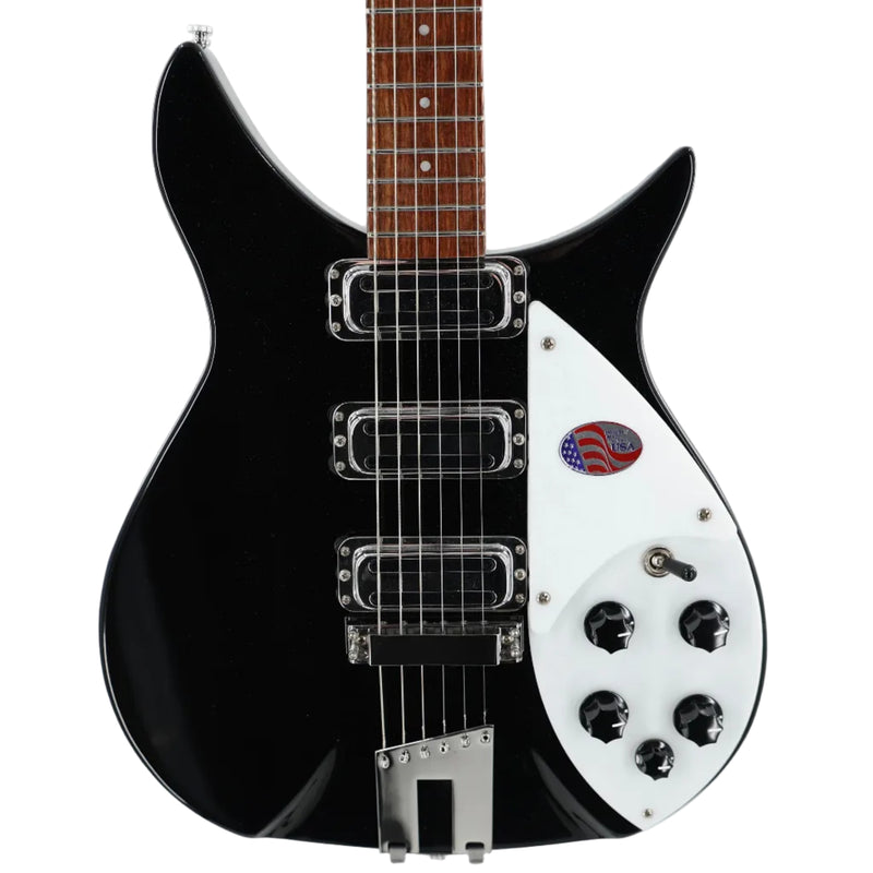 Rickenbacker 350V63 Liverpool Guitar w/  Hardshell case- Jetglo