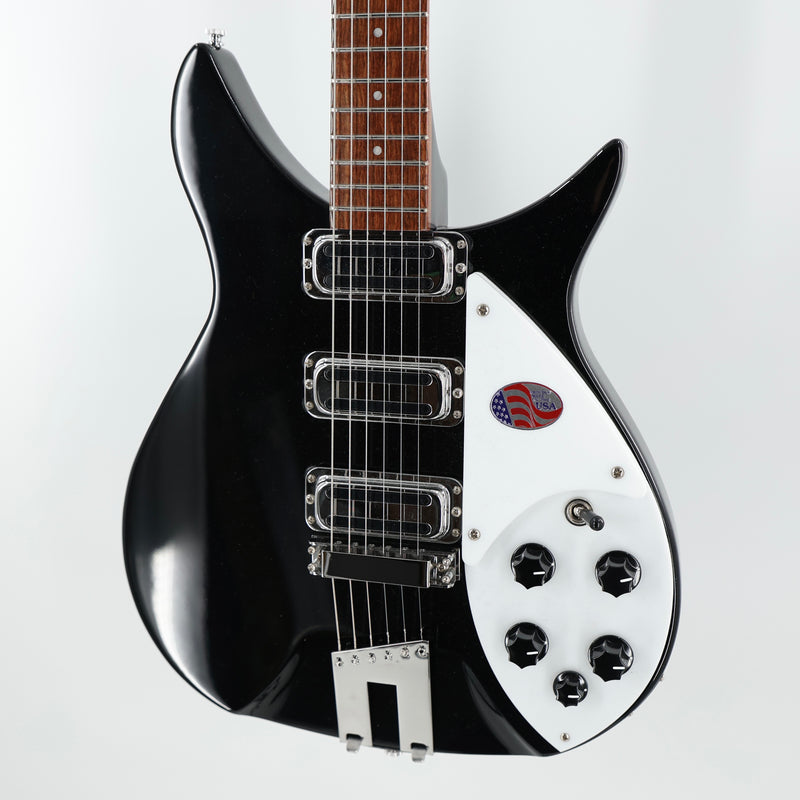 Rickenbacker 350V63 Liverpool Guitar w/  Hardshell case- Jetglo