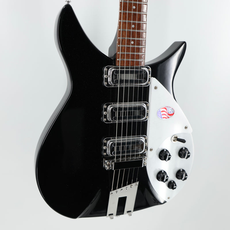 Rickenbacker 350V63 Liverpool Guitar w/  Hardshell case- Jetglo