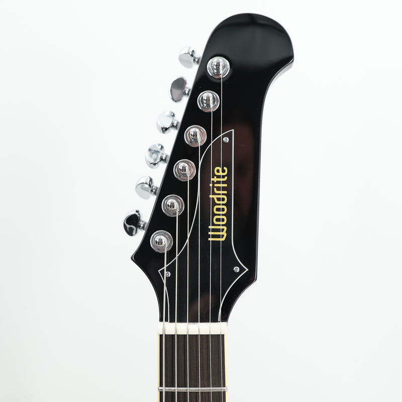 Woodrite Firecaster w/ Hardshell Case - Tobacco Sunburst with White Pickguard