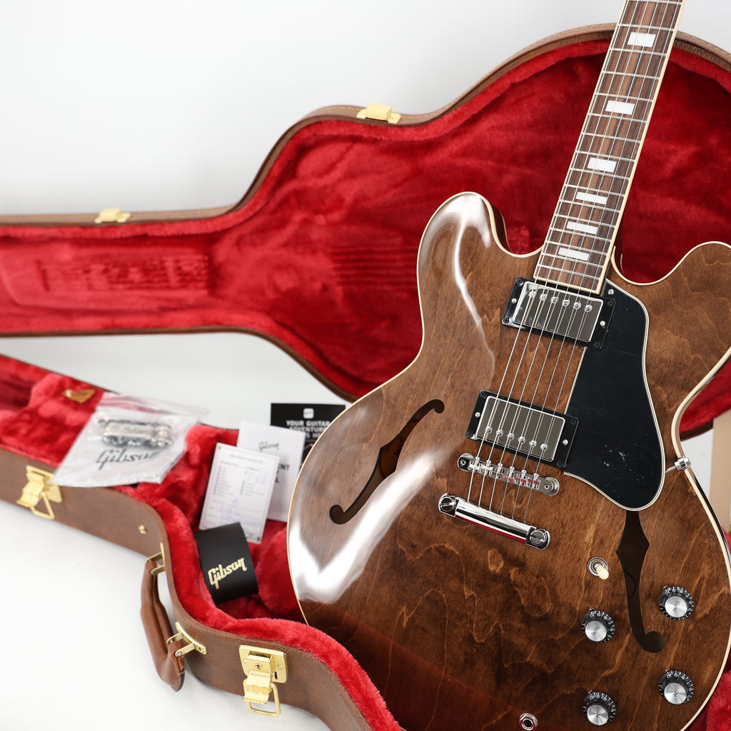 Gibson ES-335 60s Semi-Hollow Guitar w/ Hardshell Case - Dark Walnut
