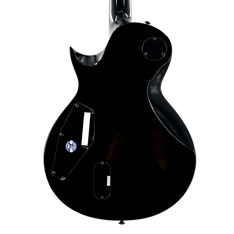 ESP LTD EC-400QM Guitar w/ EMG Pickups - See-Thru Black Sunburst