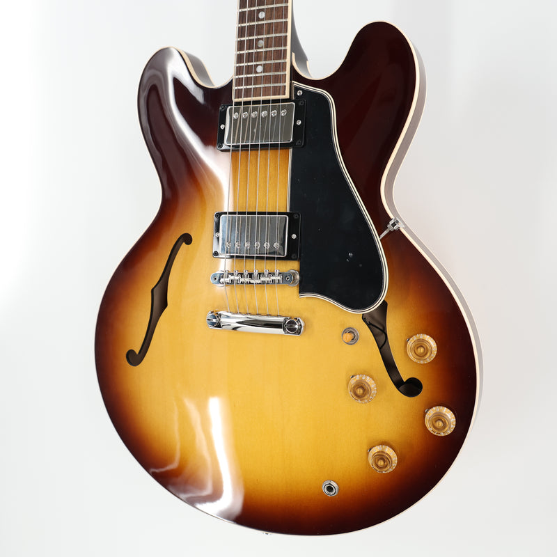 Gibson ES-335 50s Semi-Hollow Guitar w/ Hardshell Case - Vintage Tobacco Burst