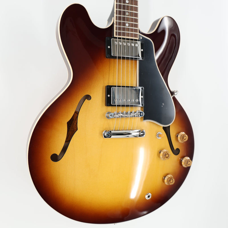 Gibson ES-335 50s Semi-Hollow Guitar w/ Hardshell Case - Vintage Tobacco Burst