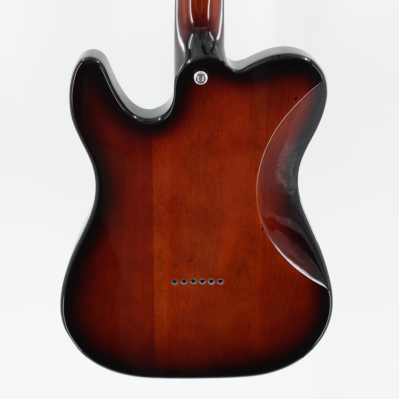 Woodrite Firecaster w/ Hardshell Case - Tobacco Sunburst with Black Pickguard