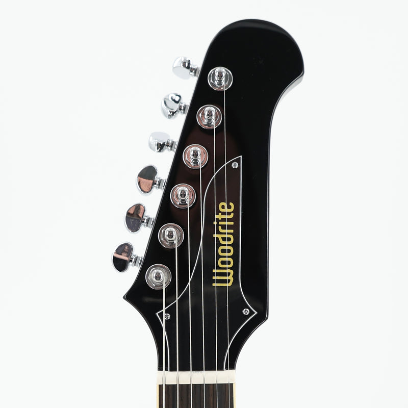 Woodrite Firecaster w/ Hardshell Case - Tobacco Sunburst with Black Pickguard