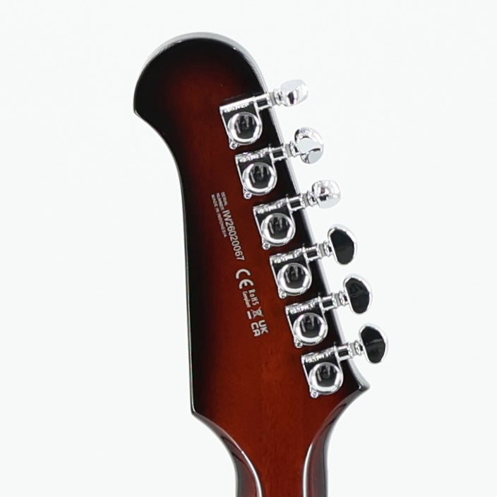 Woodrite Firecaster w/ Hardshell Case - Tobacco Sunburst with Black Pickguard