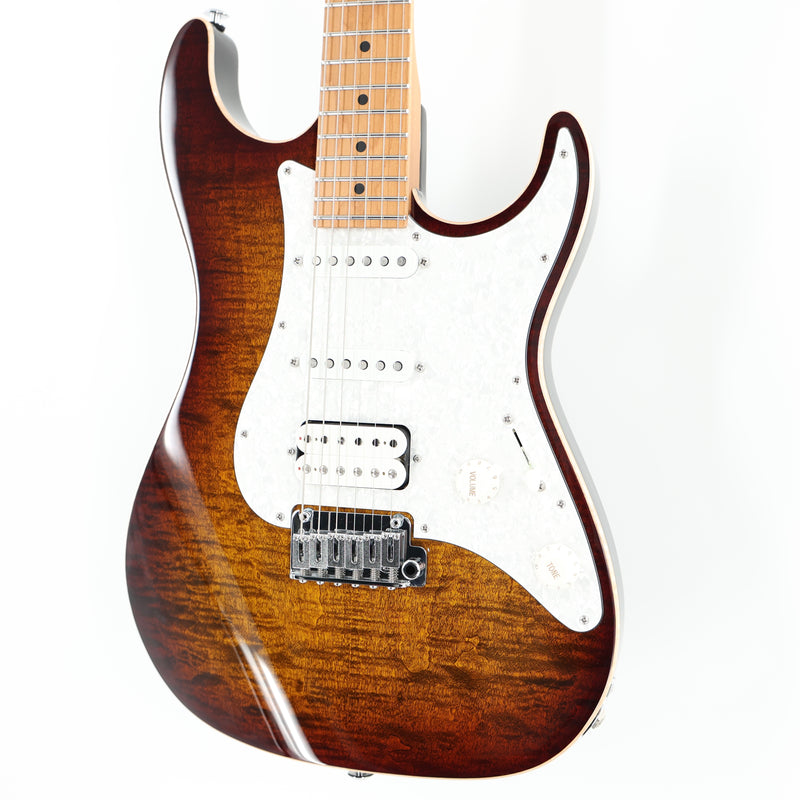 Suhr Standard Plus HSS Guitar w/ Roasted Maple Fingerboard - Bengal Burst