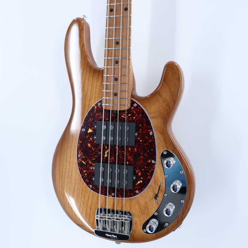 Music Man StingRay Special HH - Hot Honey - Roasted Maple/Maple - Shell Pickguard - Chrome
