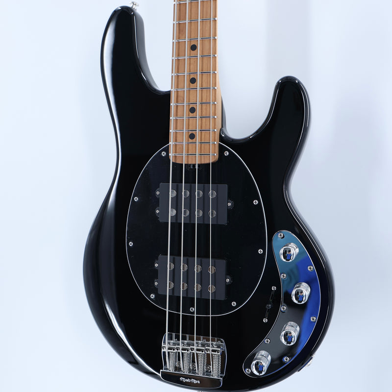 Music Man StingRay Special HH - Black - Roasted Maple/Maple - Chrome