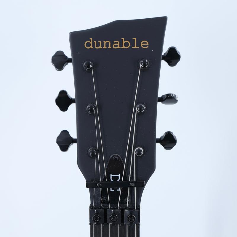 Dunable Asteroid DE - LEFTY Matte Black w/Floyd Rose