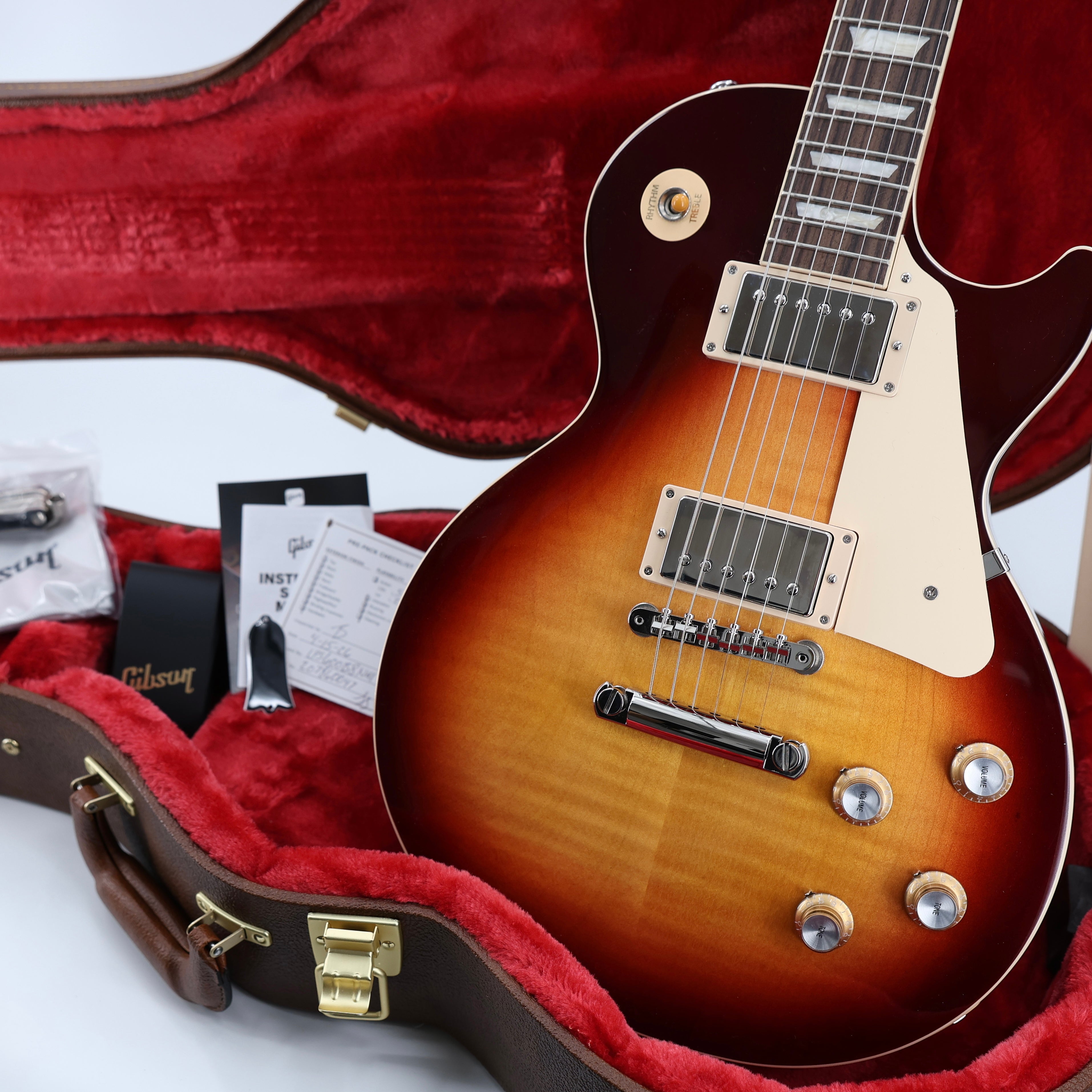 Gibson LP Std 60s Bourbon Brst – Motor City Guitar