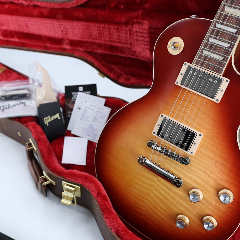Gibson Les Paul Standard 60s Faded Guitar w/ Hardshell Case - Vintage Bourbon Burst