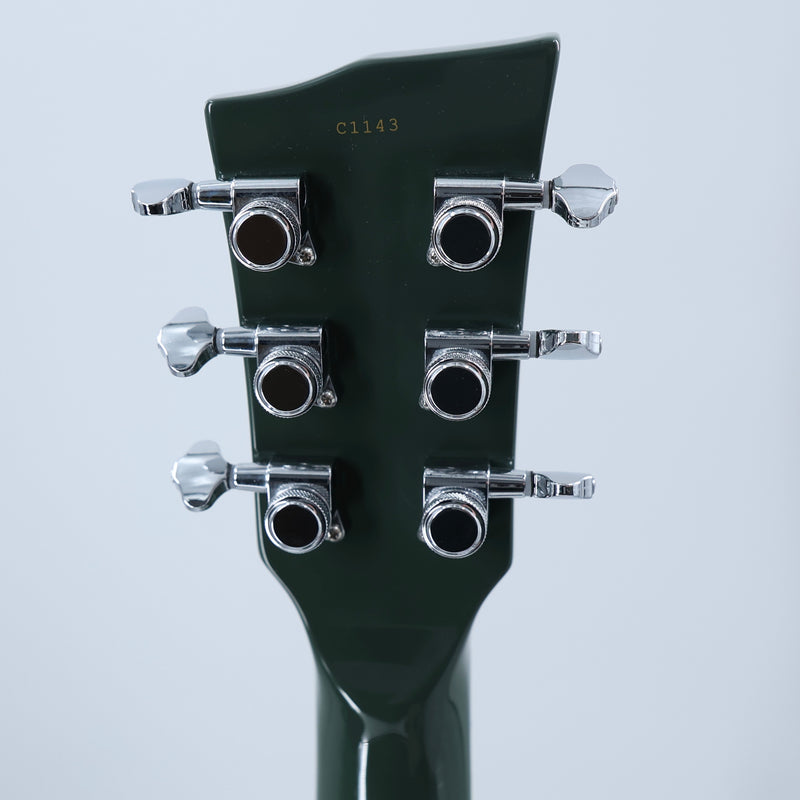 Dunable DE Series Asteroid - Olive Green w/Block Inlays