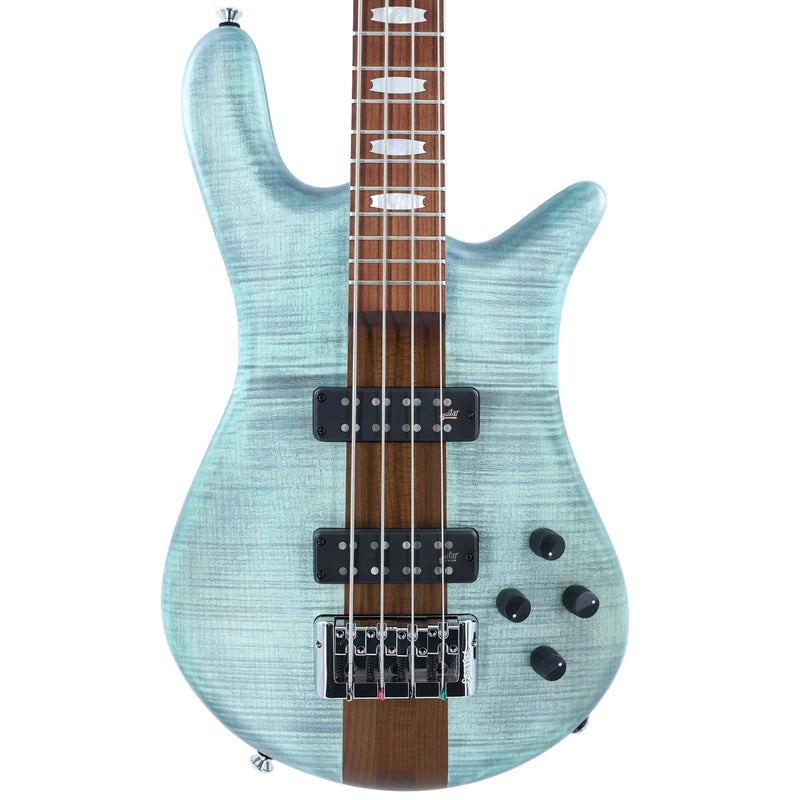 Spector Euro 4 RST 4-String Bass with Roasted Maple Neck - Turquoise Tide Matte