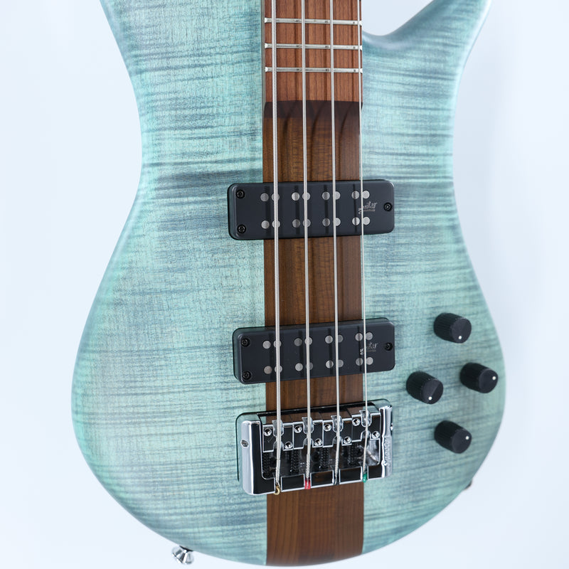 Spector Euro 4 RST 4-String Bass with Roasted Maple Neck - Turquoise Tide Matte